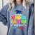 So Long Kindergarten Graduation 2025 Graduate 1st Grade Comfort Colors Sweatshirt Blue Jean