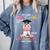 So Long Pre k Graduation 2025 Look Out Kindergarten Girls Premium Tri-Blend Comfort Colors Sweatshirt Blue Jean