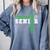 Soccer Senior Night Soccer Senior 2025 Graduation 14 Comfort Colors Sweatshirt Blue Jean