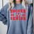 Soccer Senior Night Soccer Senior 2025 Graduation 4 Comfort Colors Sweatshirt Blue Jean