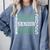 Soccer Senior Night Soccer Senior 2025 Graduation 45 Comfort Colors Sweatshirt Blue Jean