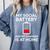 Social Battery Low Charger At Home Antisocial Introvert Comfort Colors Sweatshirt Blue Jean Social Battery Low Charger At Home Antisocial Introvert Comfort Colors Sweatshirt Blue Jean