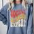 Social Distancing Expert Introvert Comfort Colors Sweatshirt Blue Jean