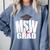 Social Work MSW Graduation Masters Degree Worker 2020 Comfort Colors Sweatshirt Blue Jean