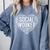 Social Worker T Shirt Love Month Graduation Tshirt Comfort Colors Sweatshirt Blue Jean