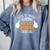 Social Work s Graduation Social Worker Men Comfort Colors Sweatshirt Blue Jean