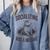 Socializing Was a Mistake Prairie Dog Introverts Humor Comfort Colors Sweatshirt Blue Jean