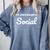 Socially Awkward I'm Awkwardly Social Introvert Premium Tri-Blend Comfort Colors Sweatshirt Blue Jean Socially Awkward I'm Awkwardly Social Introvert Premium Tri-Blend Comfort Colors Sweatshirt Blue Jean