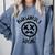 Socially Awkward Introvert Social Anxious Awkwardly Social Comfort Colors Sweatshirt Blue Jean