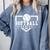 Softball Senior Night Softball Senior 2025 Graduation 4 Comfort Colors Sweatshirt Blue Jean