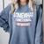 Somewhat Functional Introvert Comfort Colors Sweatshirt Blue Jean