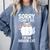 Sorry I Can’t Go I’m An Indoor Cat Introvert Cat Comfort Colors Sweatshirt Blue Jean Sorry I Can’t Go I’m An Indoor Cat Introvert Cat Comfort Colors Sweatshirt Blue Jean