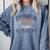 Star Wars TIE Fighter Academy Graduation Comfort Colors Sweatshirt Blue Jean