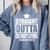Straight Outta Culinary School Graduation Idea Class Of 2025 Comfort Colors Sweatshirt Blue Jean