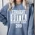 Straight Outta Elementary School 2019 Graduation Fun Comfort Colors Sweatshirt Blue Jean
