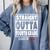 Straight Outta Fourth Grade Class Of 2026 Shirt Graduation Comfort Colors Sweatshirt Blue Jean
