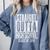 STRAIGHT OUTTA HIGH SCHOOL 2018 Graduation Grad Shirt Comfort Colors Sweatshirt Blue Jean