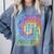 Straight Outta High School Class Of 2022 Graduation Comfort Colors Sweatshirt Blue Jean