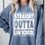 Straight Outta Law School Future Lawyer Graduation Comfort Colors Sweatshirt Blue Jean