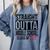 Straight Outta Middle School Graduation Shirt Class Of 2022 Comfort Colors Sweatshirt Blue Jean