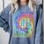 Straight Outta Pre-K Class Of 2022 Preschool Graduation Comfort Colors Sweatshirt Blue Jean