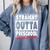 Straight Outta Preschool Class Of 2018 Graduation Shirt Comfort Colors Sweatshirt Blue Jean