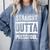 Straight Outta Preschool Shirt Great Pre-K Graduation Comfort Colors Sweatshirt Blue Jean