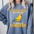 Sun Conure Introvert Parrot Bird Sun Conure Comfort Colors Sweatshirt Blue Jean