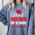 Super Proud Bonus Sister Of 2025 Graduate Graduation Family Comfort Colors Sweatshirt Blue Jean