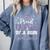 Super Proud Family Of 2026 Graduate Senior Graduation Family Comfort Colors Sweatshirt Blue Jean