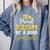 Super Proud Grandpa Of 2025 Graduate Graduation Family Comfort Colors Sweatshirt Blue Jean
