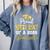 Super Proud Great Aunt Of 2025 Graduate Graduation Family Comfort Colors Sweatshirt Blue Jean