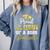 Super Proud Little Cousin Of 2025 Graduate Graduation Family Comfort Colors Sweatshirt Blue Jean