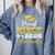 Super Proud Niece Of 2025 Graduate Senior Graduation Family Premium Comfort Colors Sweatshirt Blue Jean