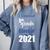 I Survived 5th Grade Class Of 2021 Quarantined Graduation 2 Comfort Colors Sweatshirt Blue Jean