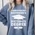 I Survived My Boyfriend's Doctorate Degree Graduation Comfort Colors Sweatshirt Blue Jean