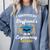 I Survived My Boyfriend's Engineering Degree Graduation Comfort Colors Sweatshirt Blue Jean