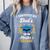 I Survived My Dad's Master's Degree Graduation Comfort Colors Sweatshirt Blue Jean