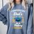 I Survived My Dad's History Degree Graduation Comfort Colors Sweatshirt Blue Jean