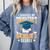 i Survived My Daughters Bachelor's Degree Graduation Gifts Comfort Colors Sweatshirt Blue Jean