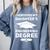 I Survived My Daughter's Engineering Degree Graduation Comfort Colors Sweatshirt Blue Jean