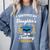 I Survived My Daughter's Teaching Degree Graduation Comfort Colors Sweatshirt Blue Jean