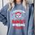 i Survived My Fiance's Nursing Degree Graduation Gifts Comfort Colors Sweatshirt Blue Jean