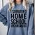 I Survived Home School Class Of 2018 Graduation Comfort Colors Sweatshirt Blue Jean