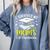 i Survived My Mom's EdD Dissertation Graduation Mom EdD Comfort Colors Sweatshirt Blue Jean