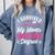 I Survived My Mom's Nursing Degree Nurse Graduation Comfort Colors Sweatshirt Blue Jean