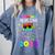 I Survived Nursing School Of 2024 Student Graduation 2024 Comfort Colors Sweatshirt Blue Jean