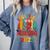 I Survived Nursing School Class Of 2025 Proud Graduation Comfort Colors Sweatshirt Blue Jean