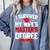 I Survived My Wife's Master's Degree Graduation Comfort Colors Sweatshirt Blue Jean
