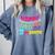 Sweet Happy Last Day Of 3rd Grade Kids Graduation T Comfort Colors Sweatshirt Blue Jean
